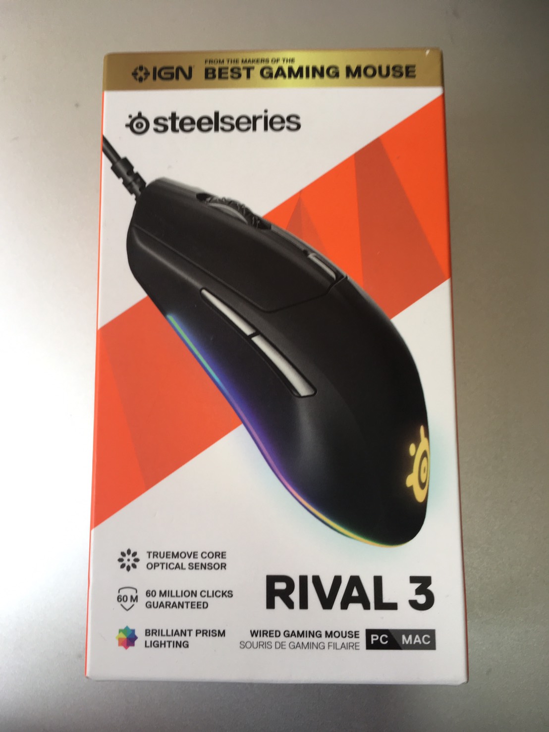 レビュー Steelseries Rival 3 性能バッチリの低価格ゲーミングマウス Select